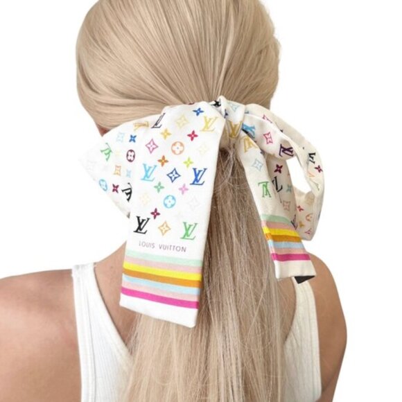 Louis Vuitton x Takashi Murakami Monogram Multicolore Bandeau - Picture 1 of 4